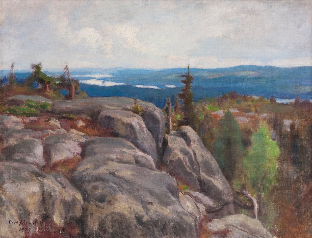 Krajina Maisema Kolilta, 1929 od Eero Järnefelt