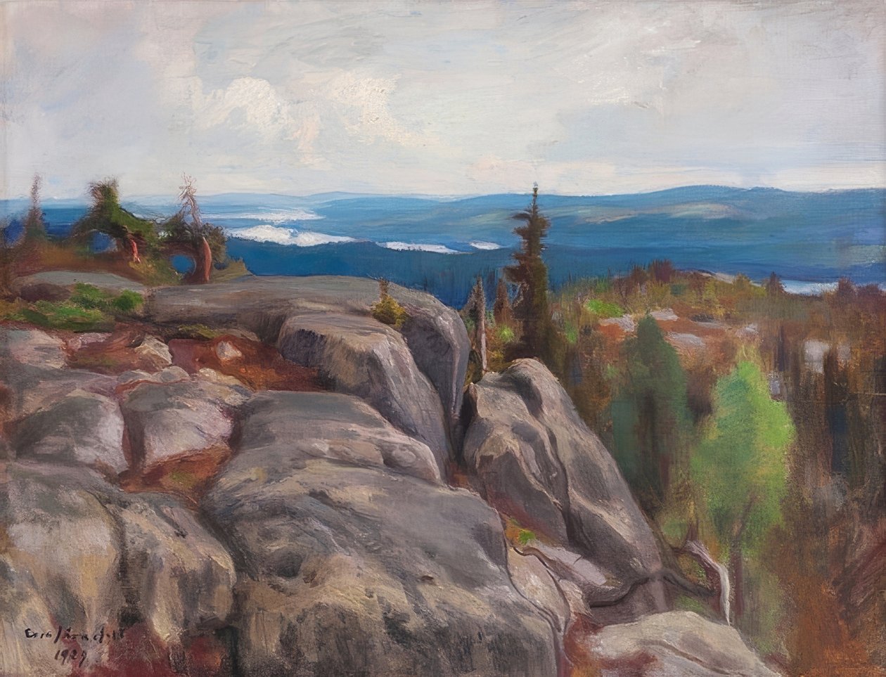 Krajina (Maisema Kolilta). 1929 od Eero Järnefelt