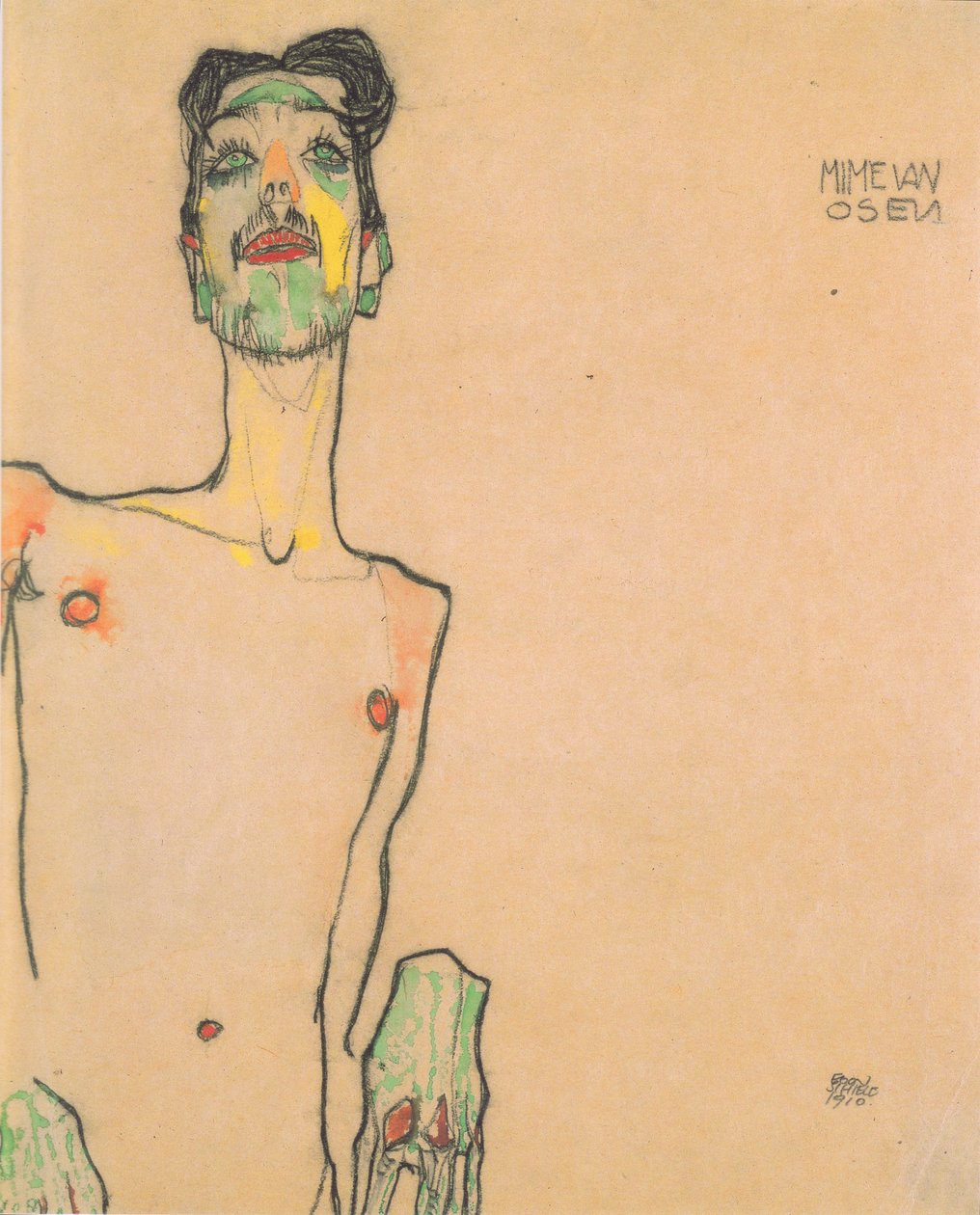 Mime van Osen od Egon Schiele
