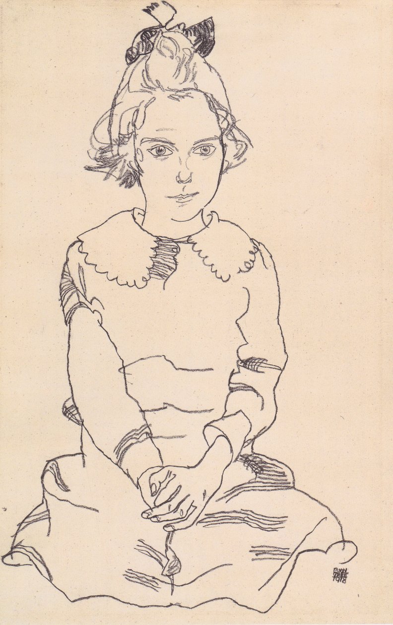 Portrét Marie Steinerové od Egon Schiele
