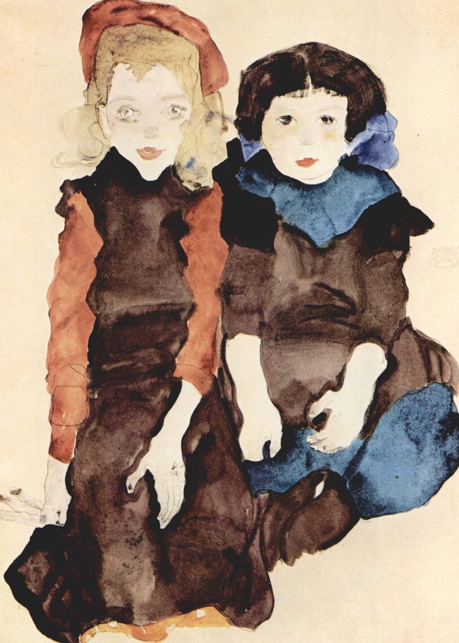 Děti od Egon Schiele