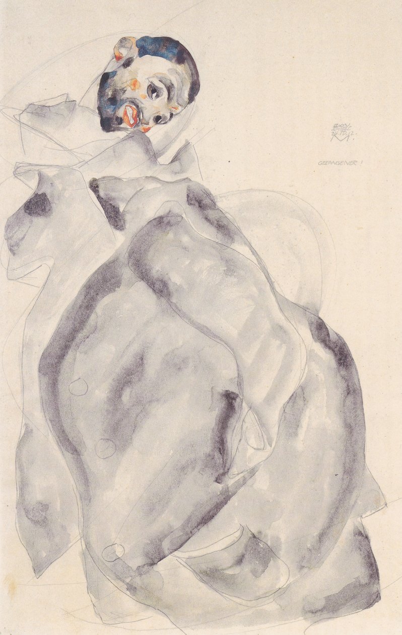 Vězeň od Egon Schiele