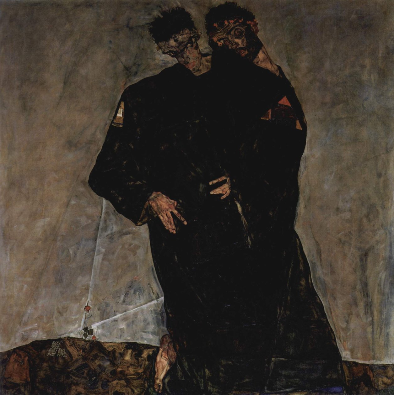 Poustevníci od Egon Schiele