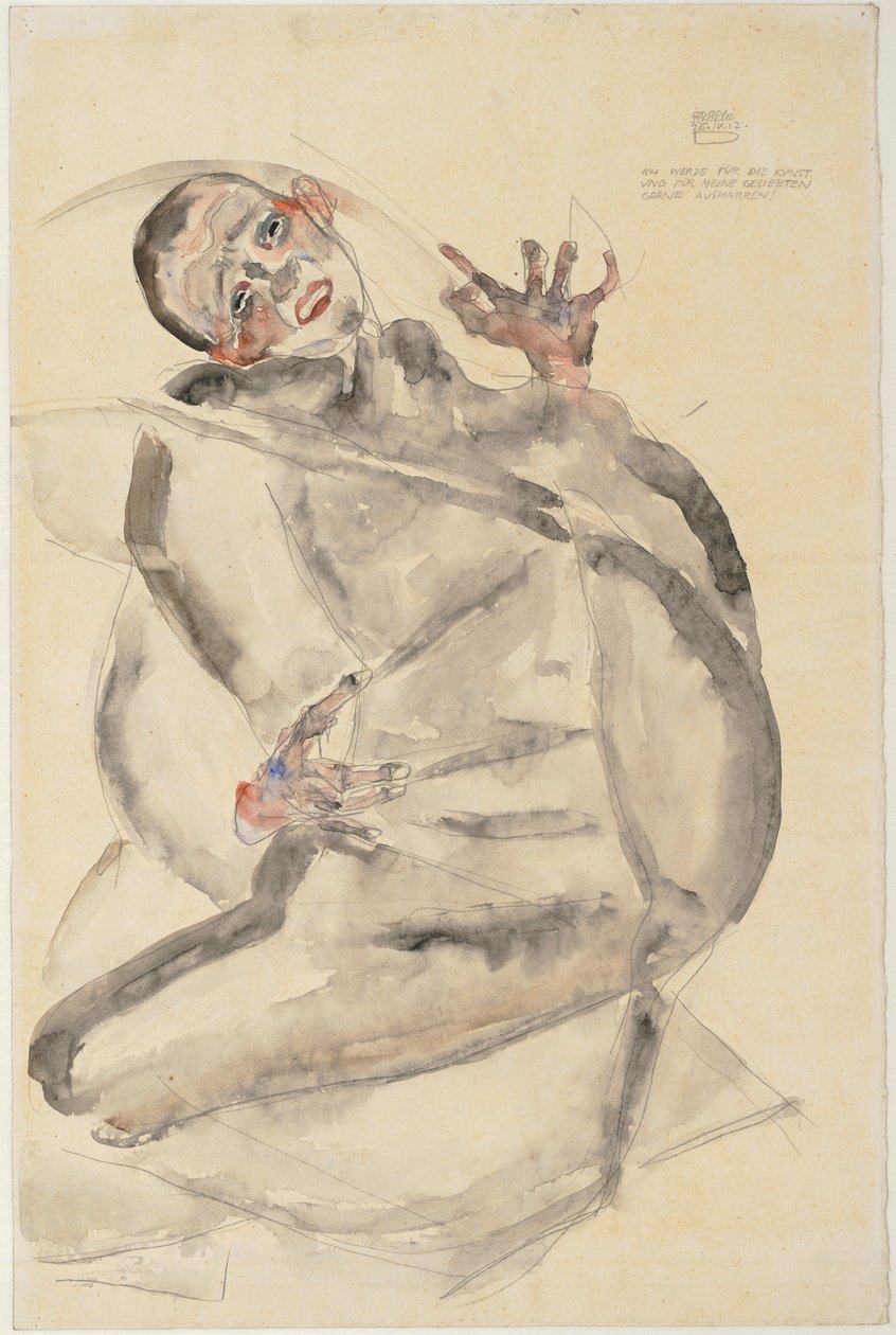 Rád vydržím pro umění a své blízké od Egon Schiele