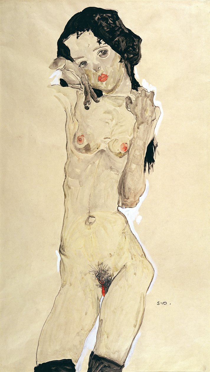 Akt od Egon Schiele