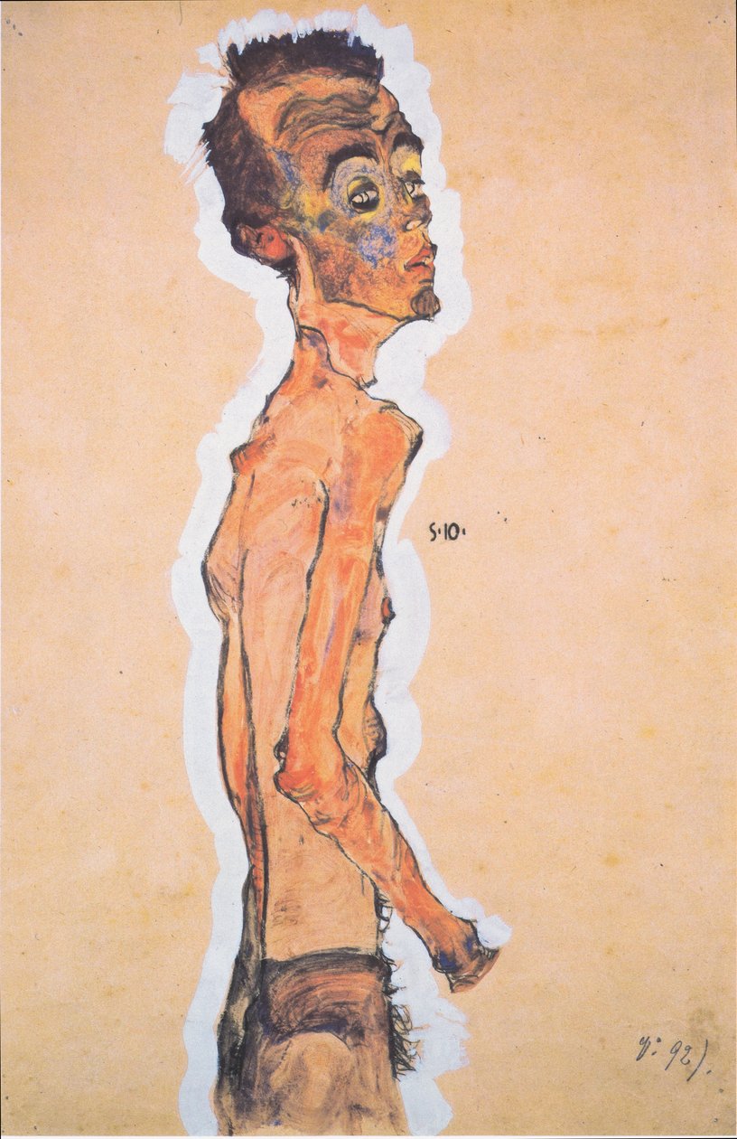 Autoportrét od Egon Schiele