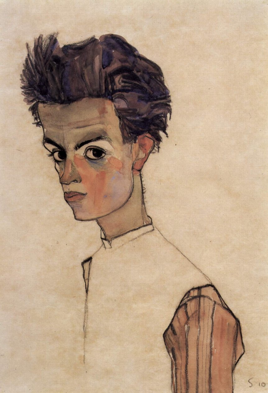 Autoportrét od Egon Schiele