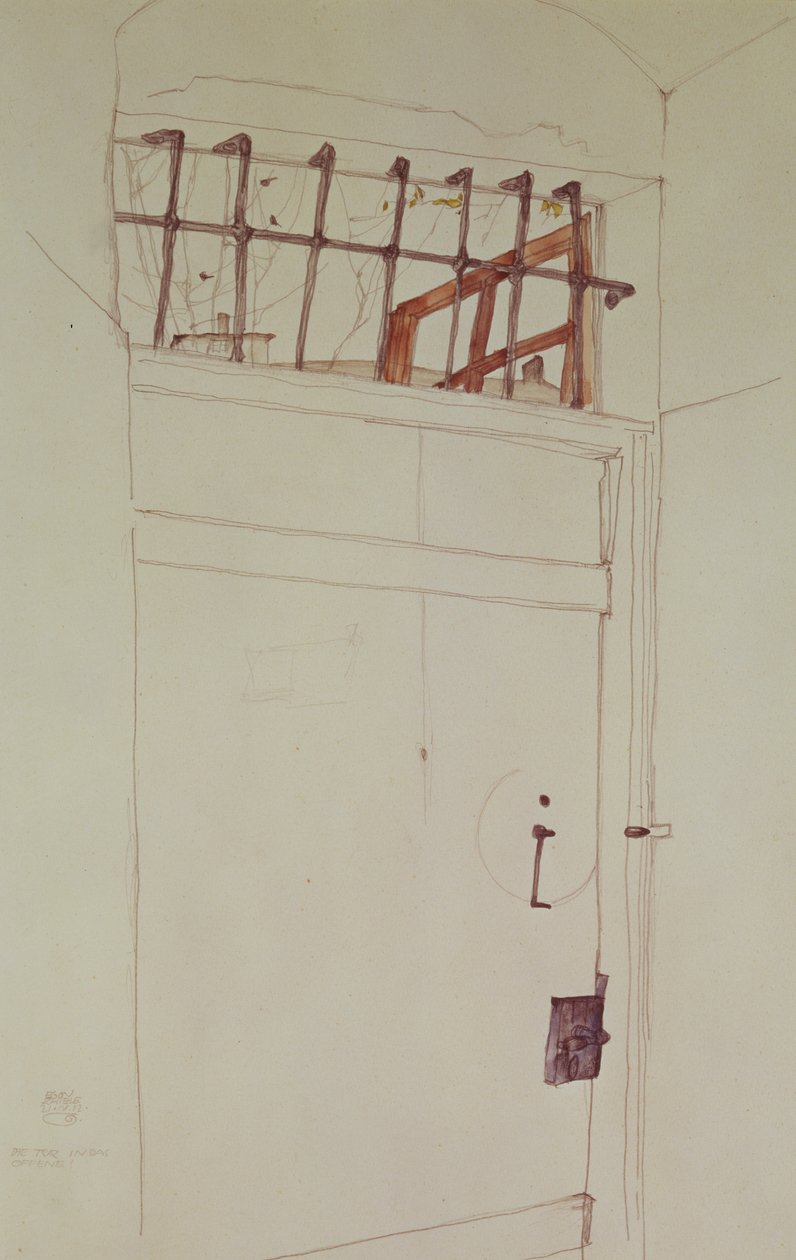 Dveře do otevřeného prostoru, 1912 od Egon Schiele
