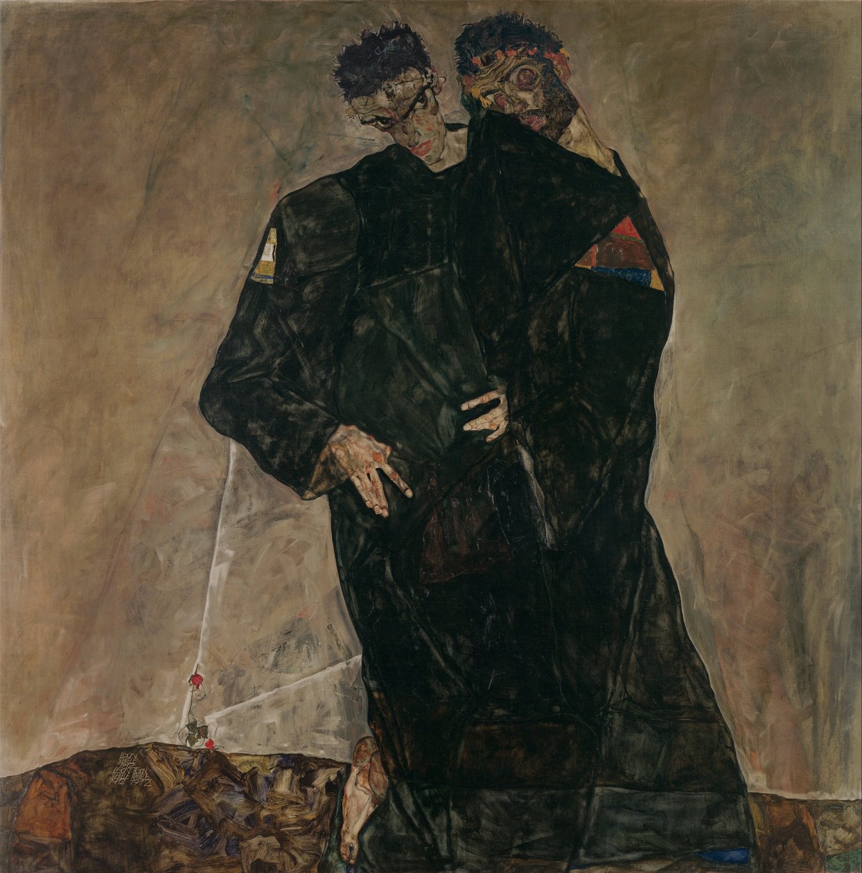Poustevníci od Egon Schiele