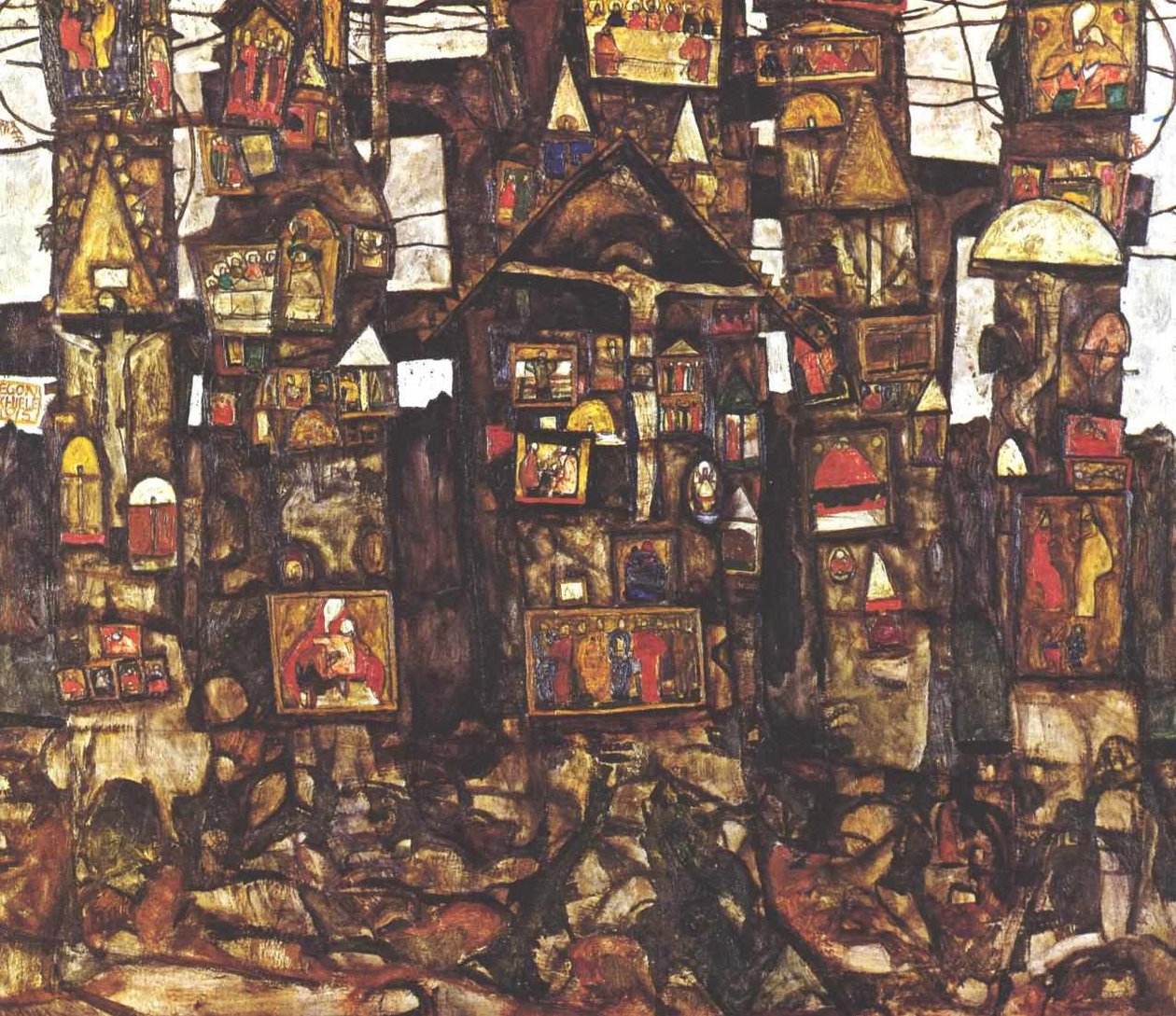 Lesní oddanost od Egon Schiele