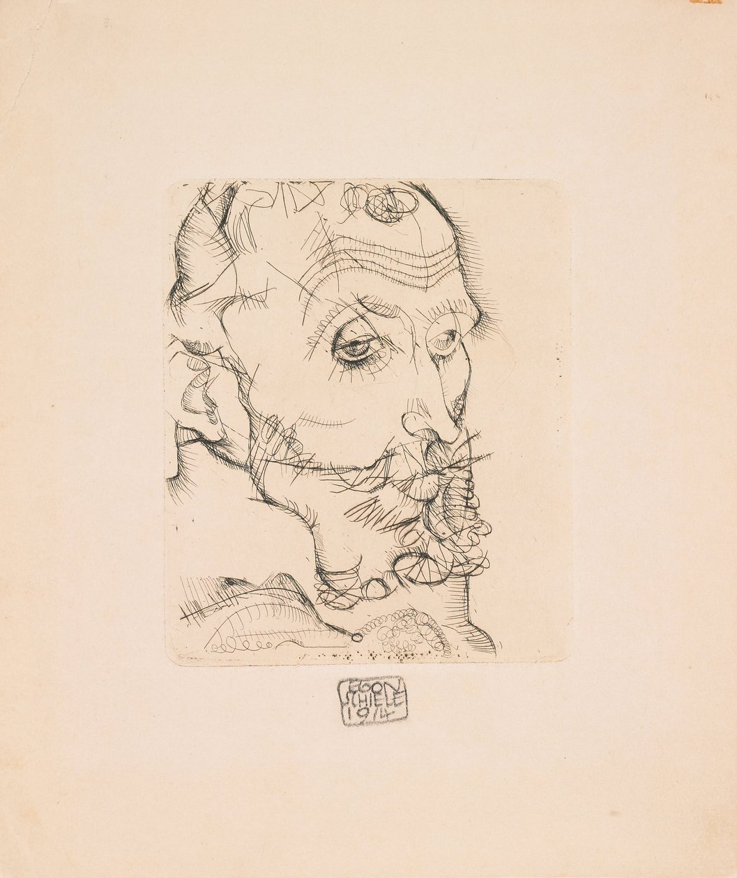 Portrét Franze Hauera od Egon Schiele