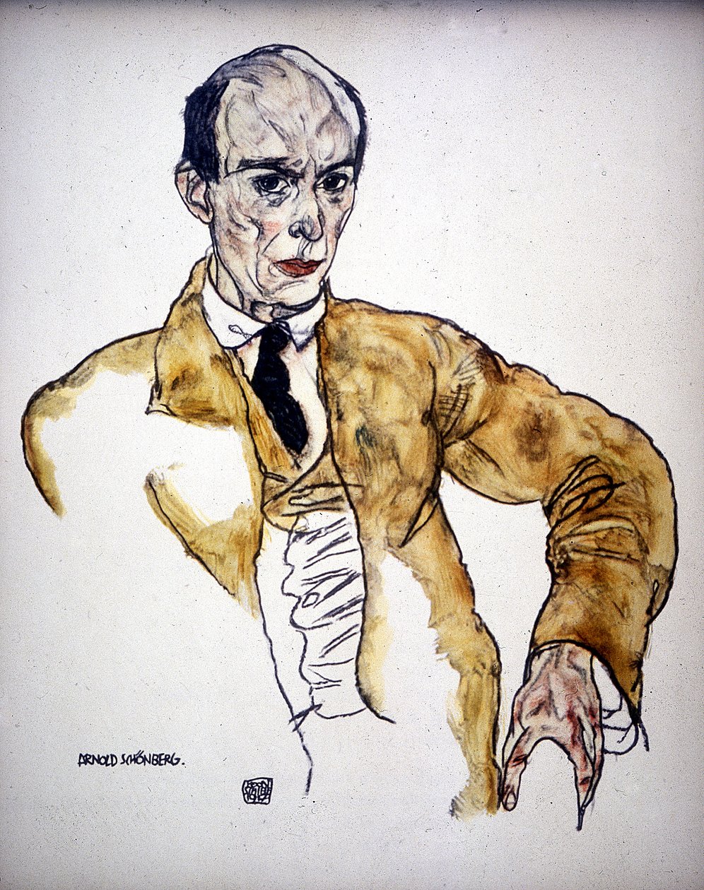 Arnold Schoenberg, 1917 od Egon Schiele