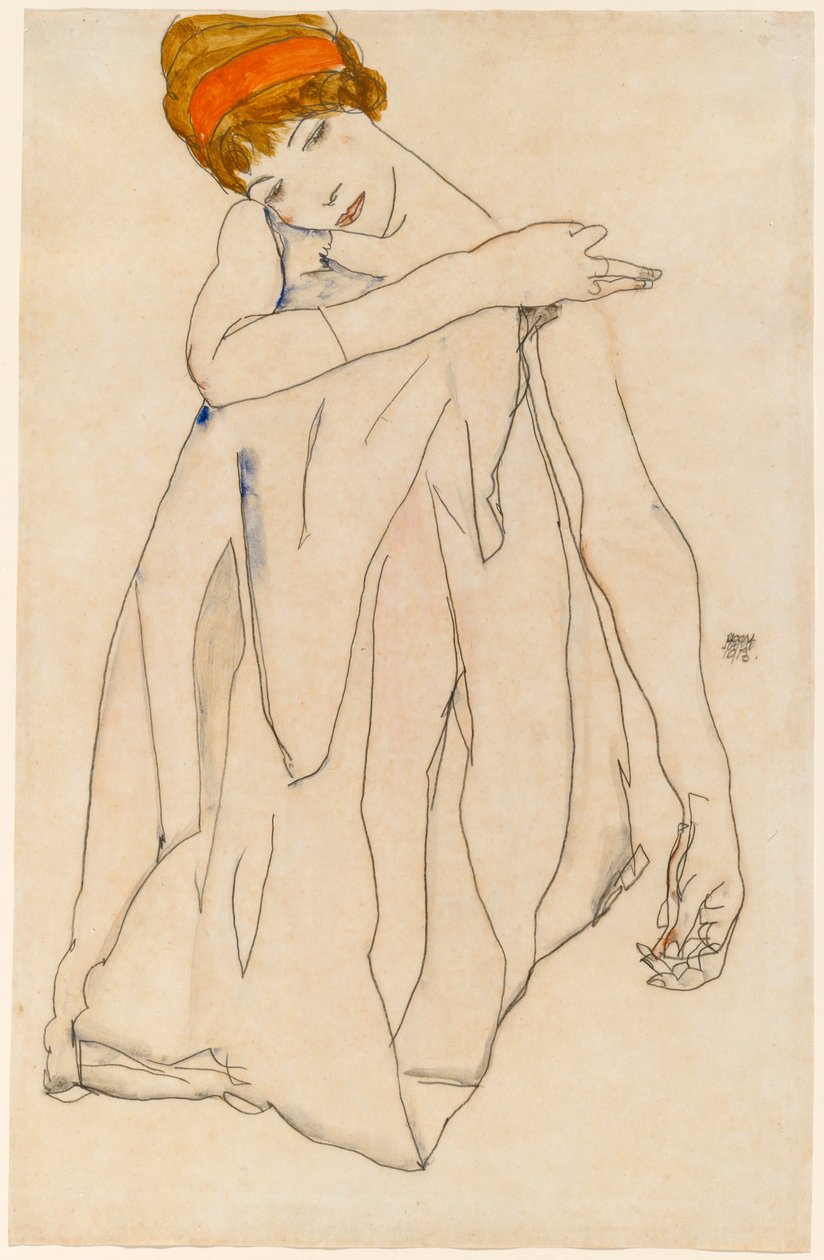 Tanečník od Egon Schiele