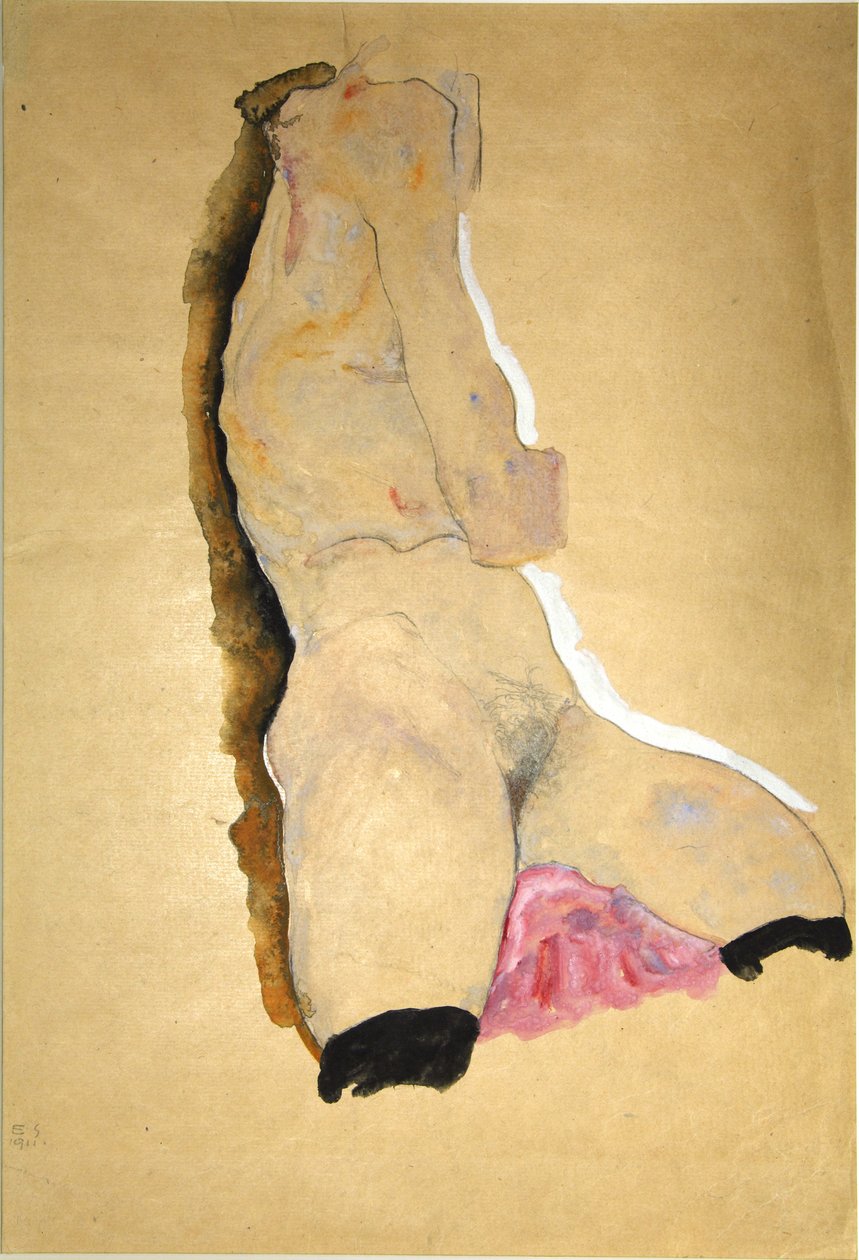 Ženské torzo, 1911. od Egon Schiele