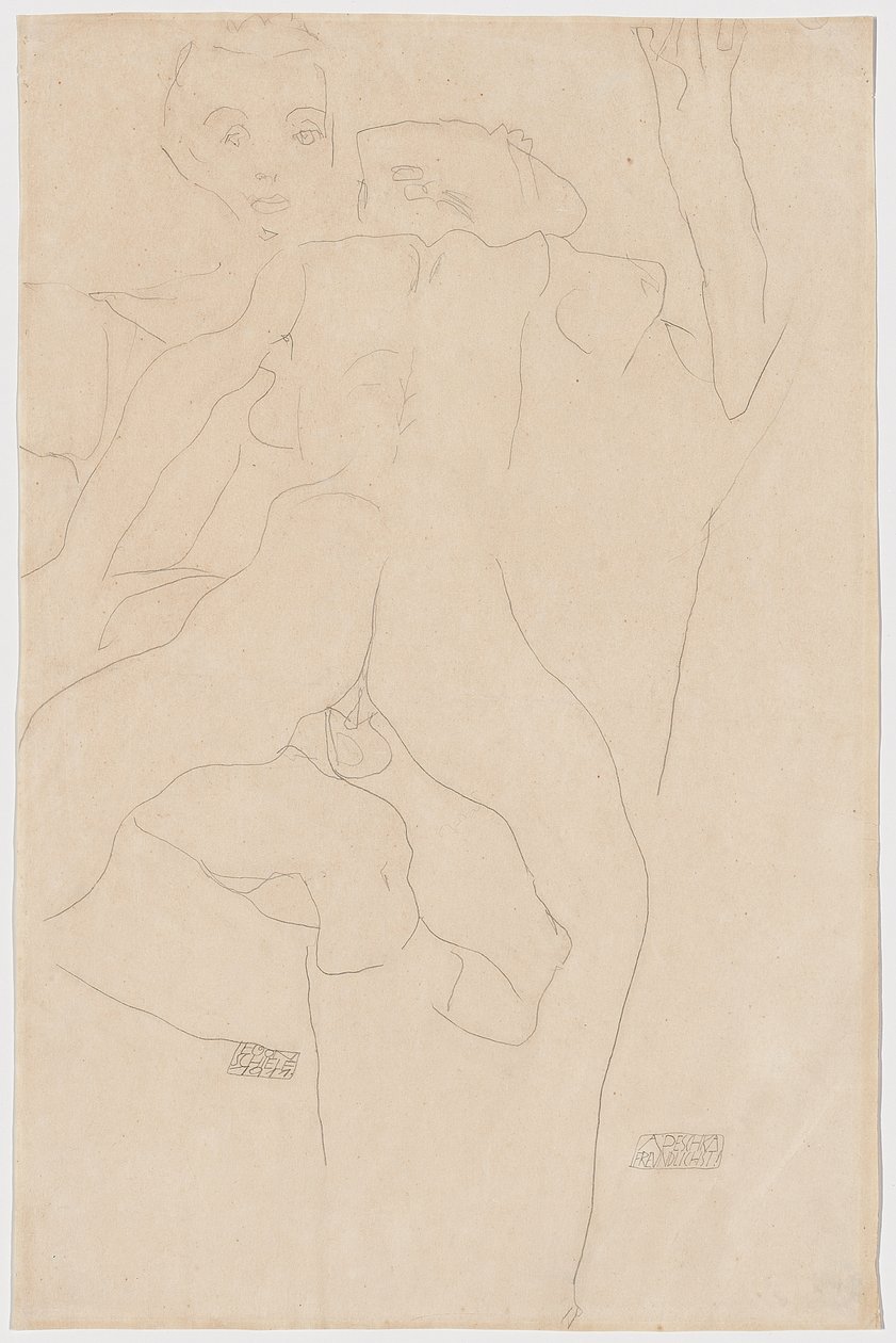 milenci Milující pár, 1911 od Egon Schiele