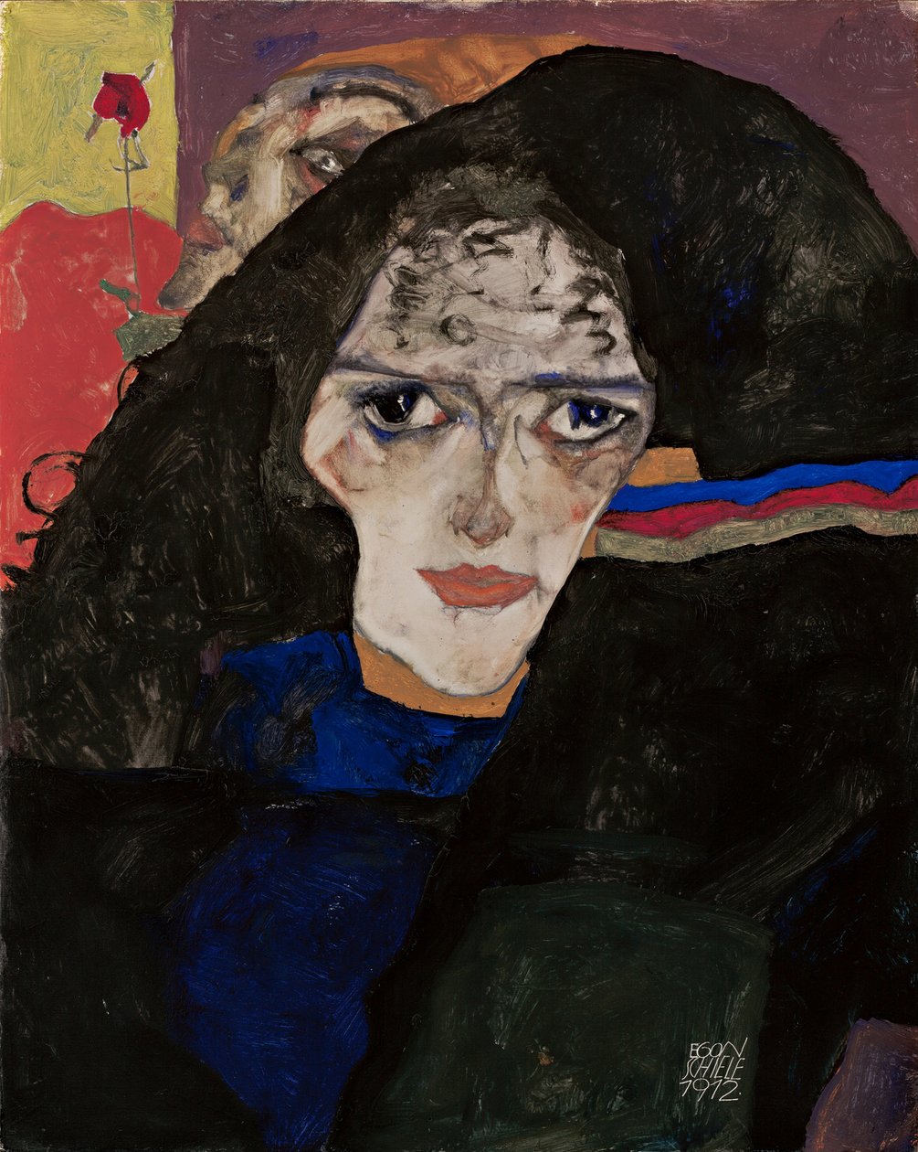 Truchlící žena, 1912 od Egon Schiele
