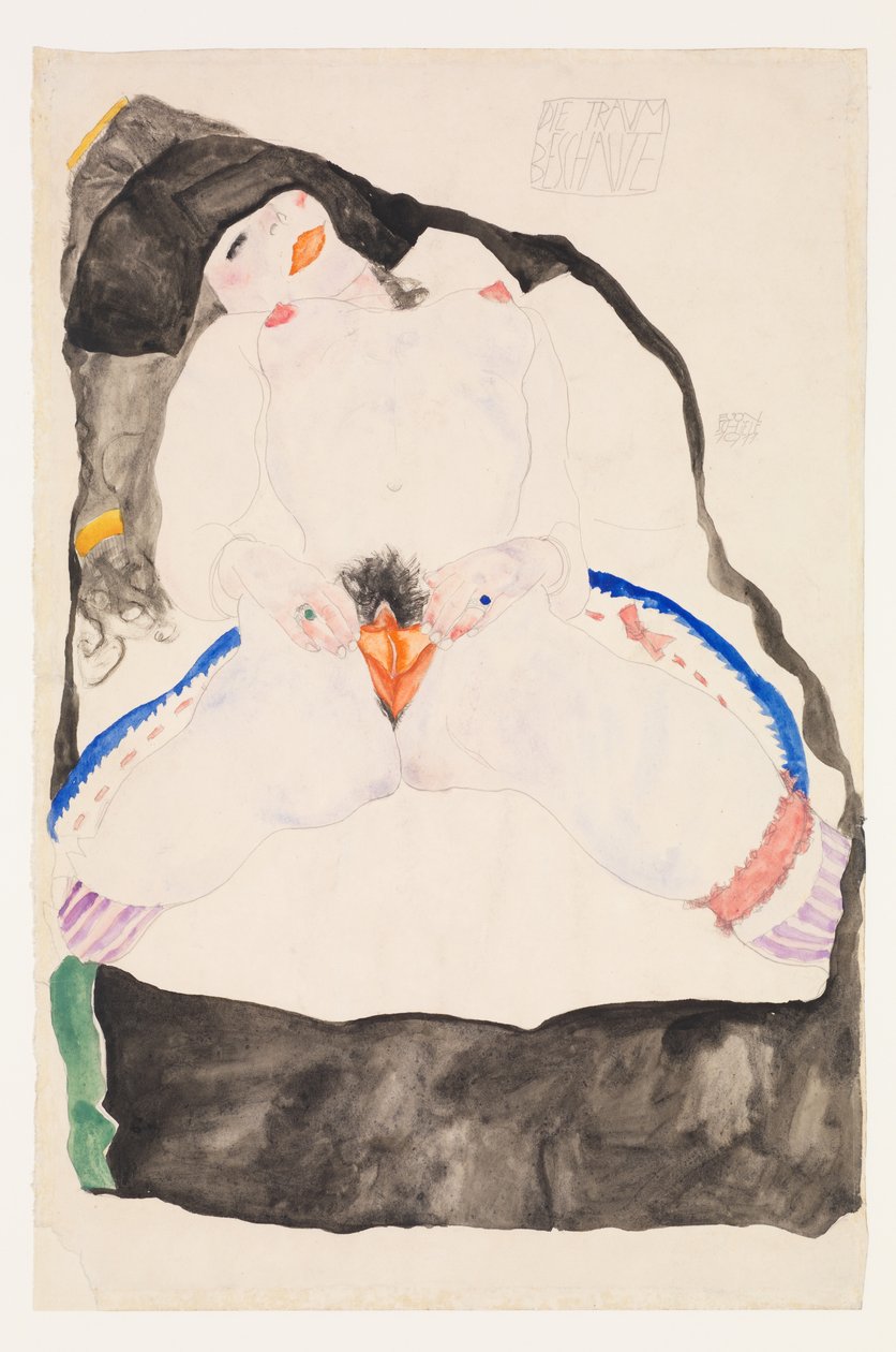 Pozorováno ve snu, 1911. od Egon Schiele