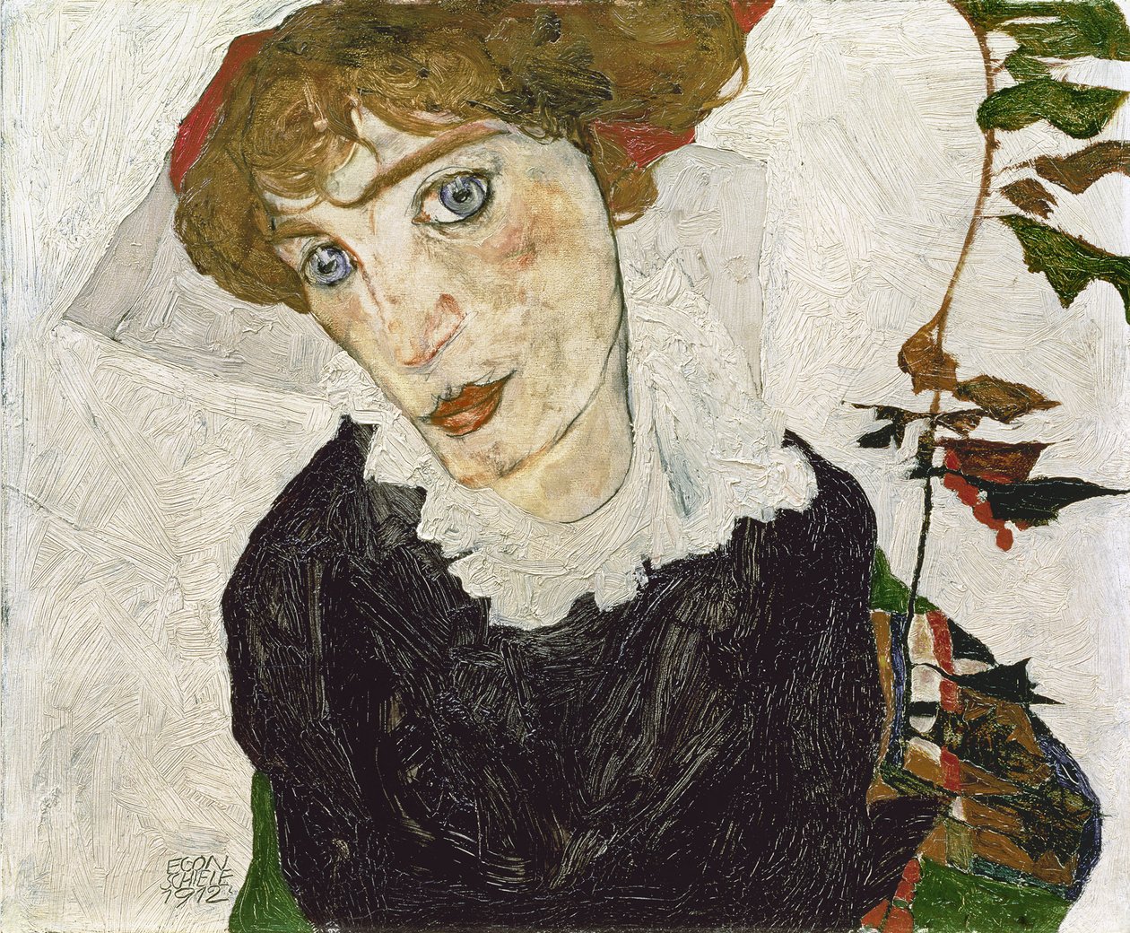 Portrét Wally Neuzil, 1912 od Egon Schiele