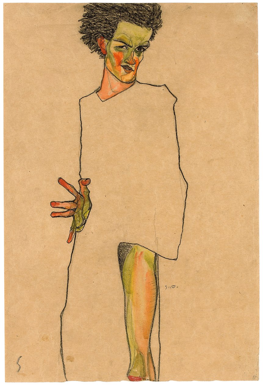 Autoportrét od Egon Schiele