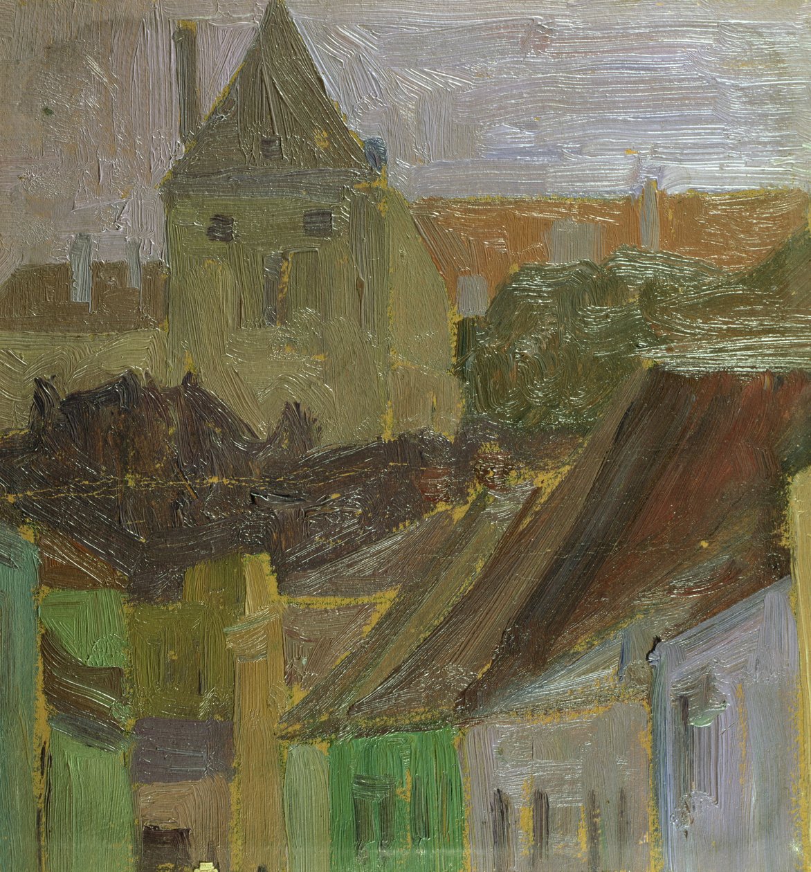 Studie domů od Egon Schiele