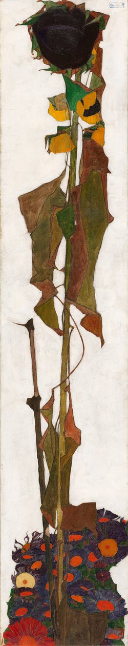 Slunečnice, 1909-1910. od Egon Schiele