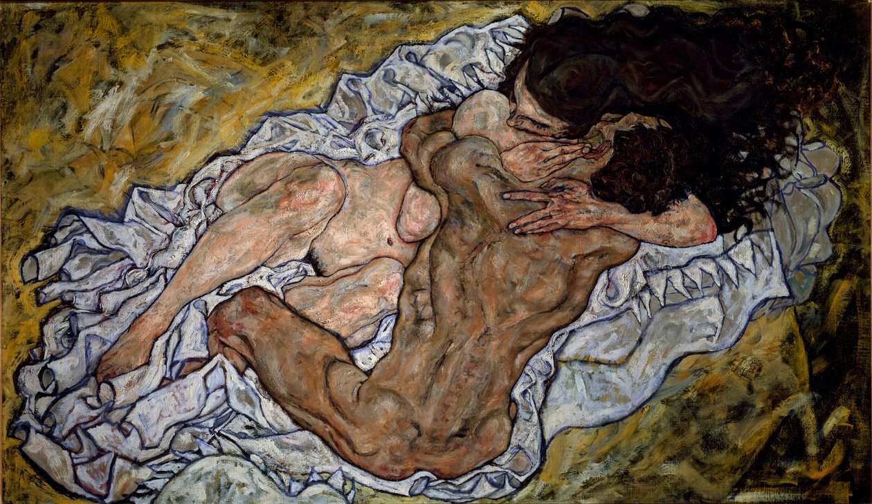 Objetí od Egon Schiele