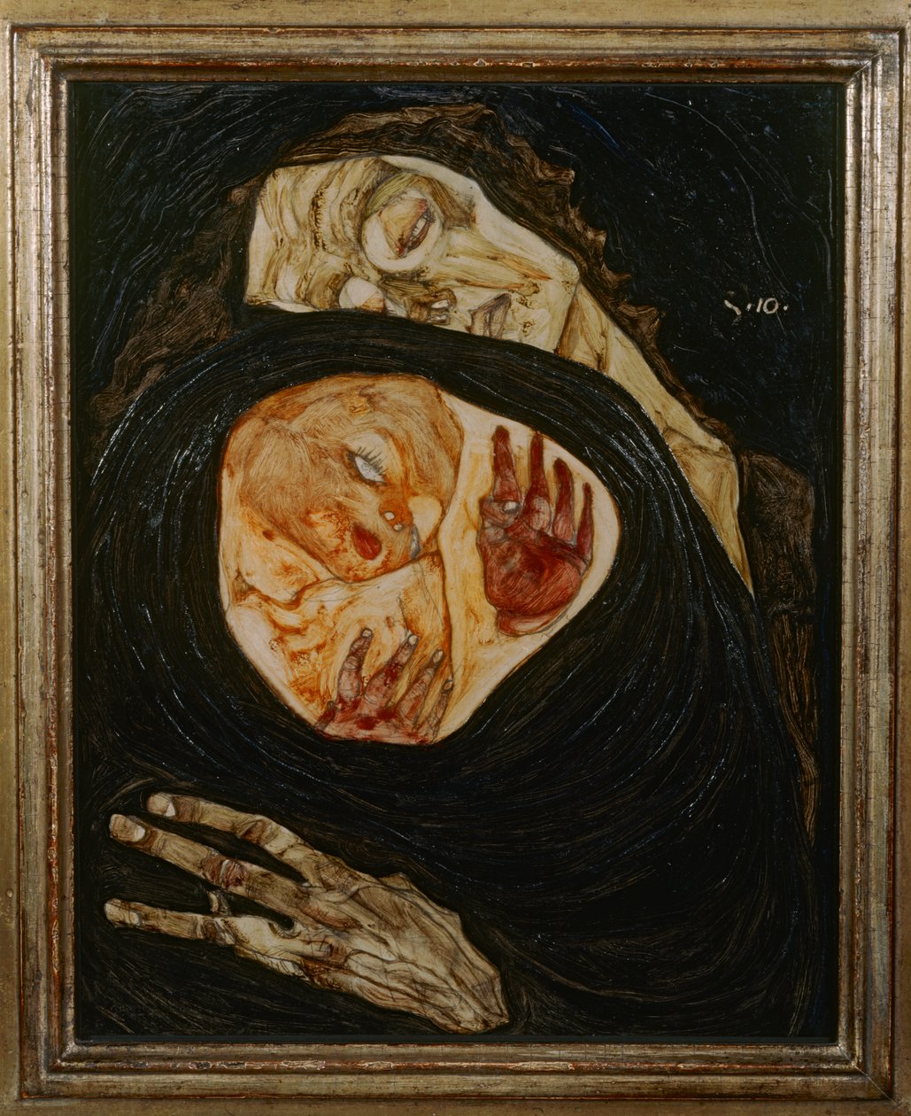 Mrtvá matka I od Egon Schiele