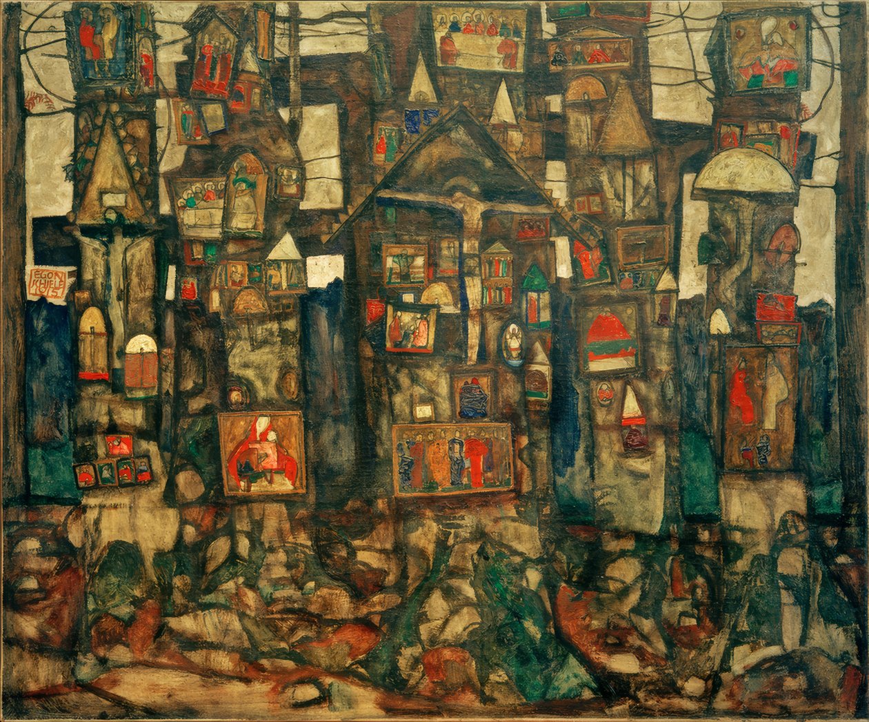 Lesní oddanost od Egon Schiele