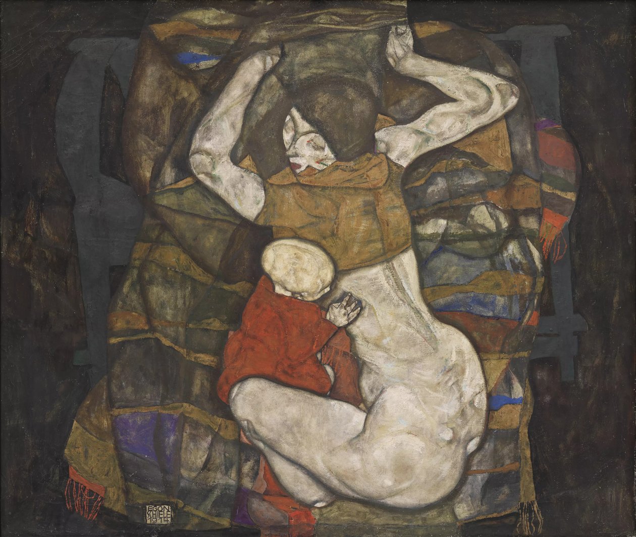 Mladá matka, 1914. od Egon Schiele