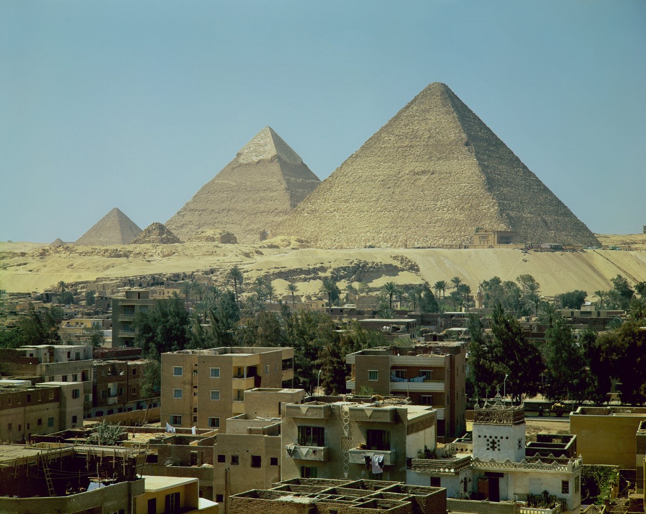 Pyramidy v Gíze, cca 2589-30 př.nl, Stará říše od Egyptian 4th Dynasty