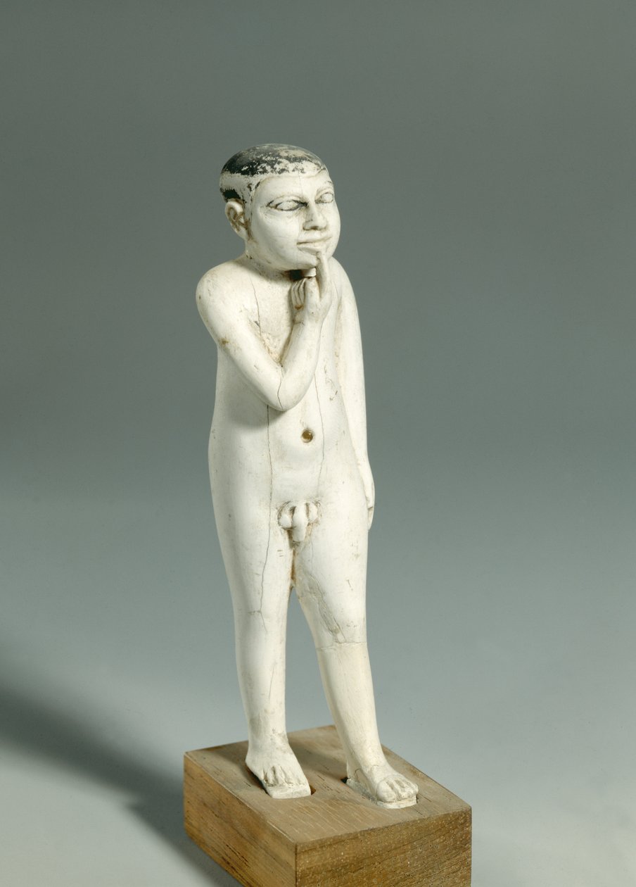 Soška mladého nahého chlapce, Stará říše od Egyptian 6th Dynasty