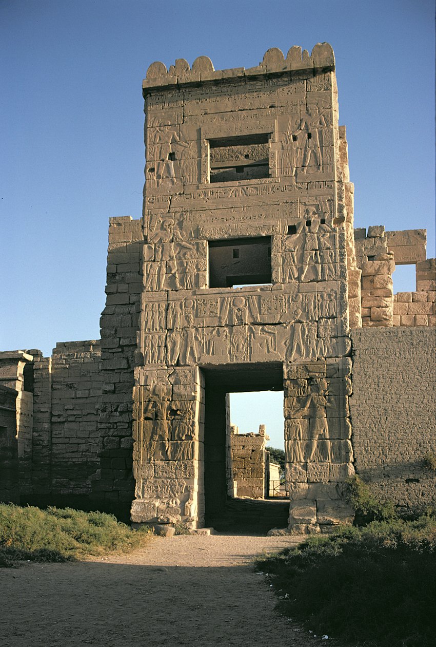 Velká východní brána od Egyptian 20th Dynasty