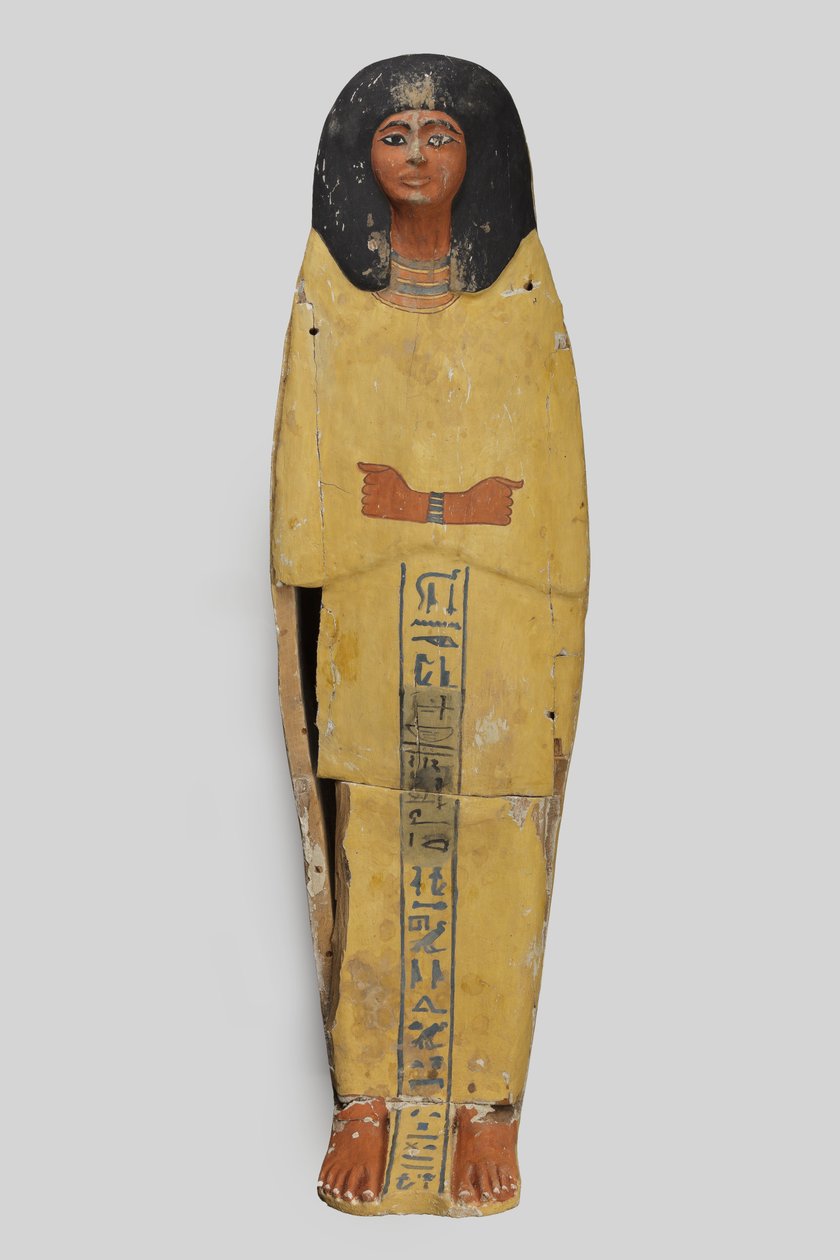 Rakev prince Amenemhata (dřevo, barva, štuk) od Egyptian 21st Dynasty