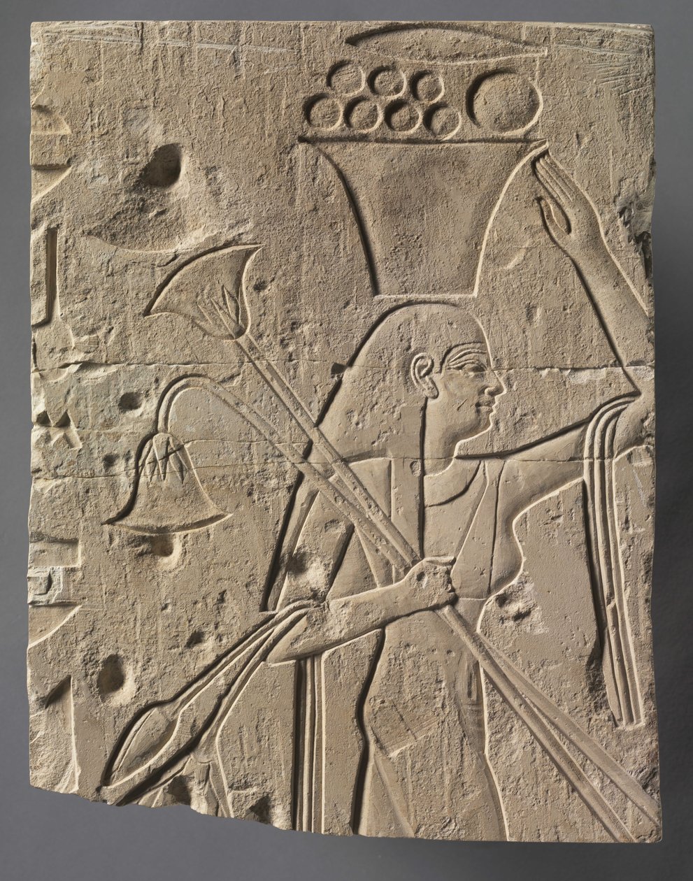 Nositelka ženské oběti, c.667-647 př.nl od Egyptian 26th Dynasty