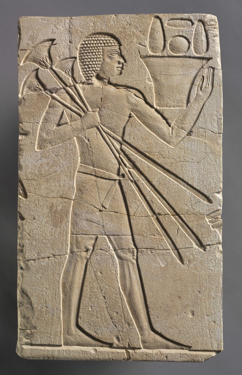 Nositel mužské oběti, c.667-647 př.nl od Egyptian 26th Dynasty
