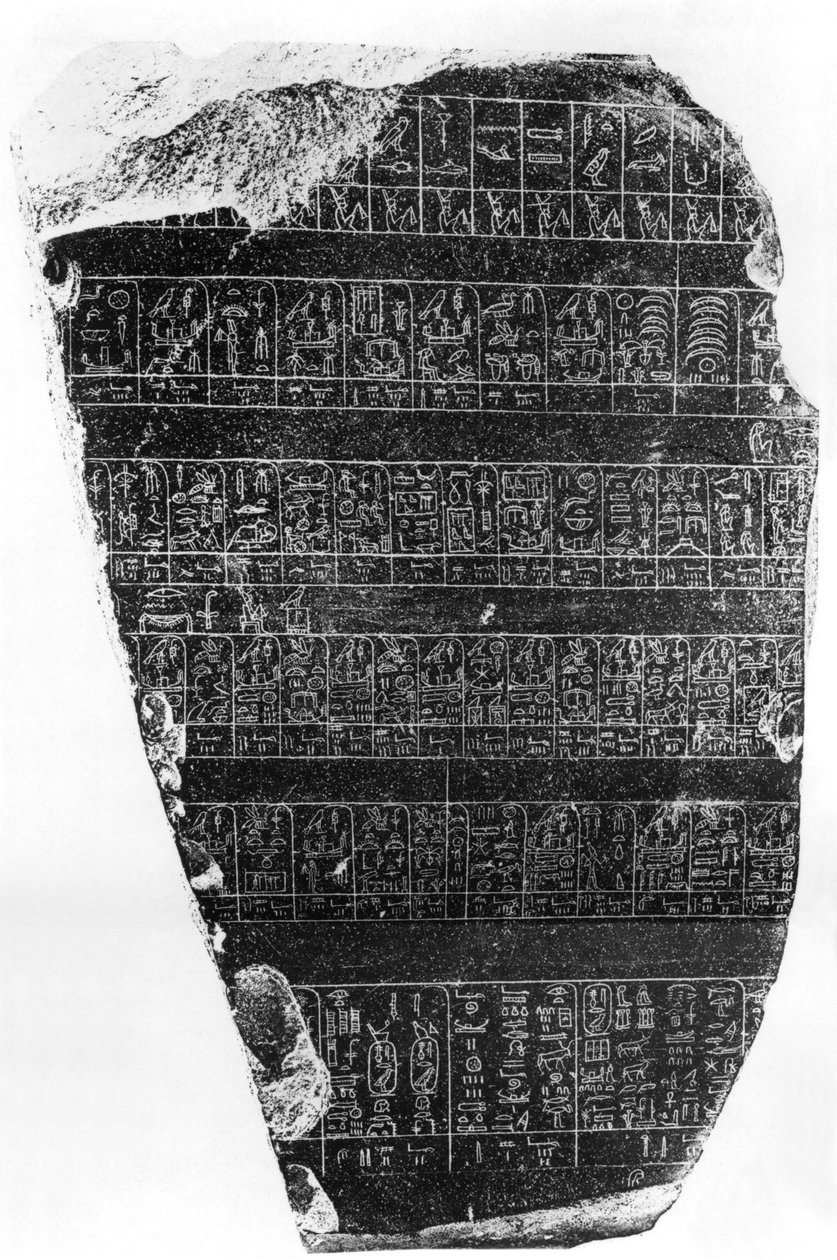 Palermský kámen od Egyptian 5th Dynasty