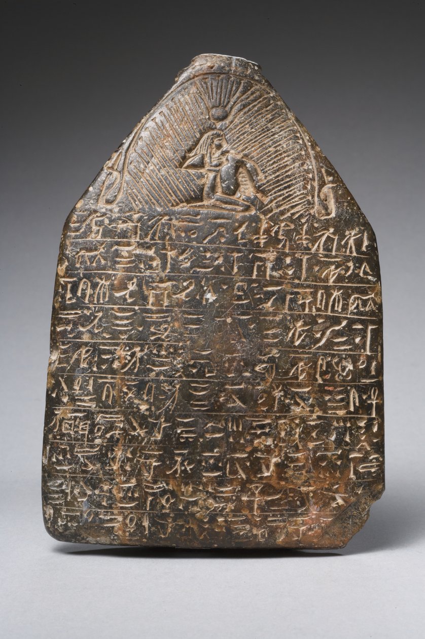 Cippus (hadí kámen) (viz také 325609) od Egyptian Ptolemaic Period