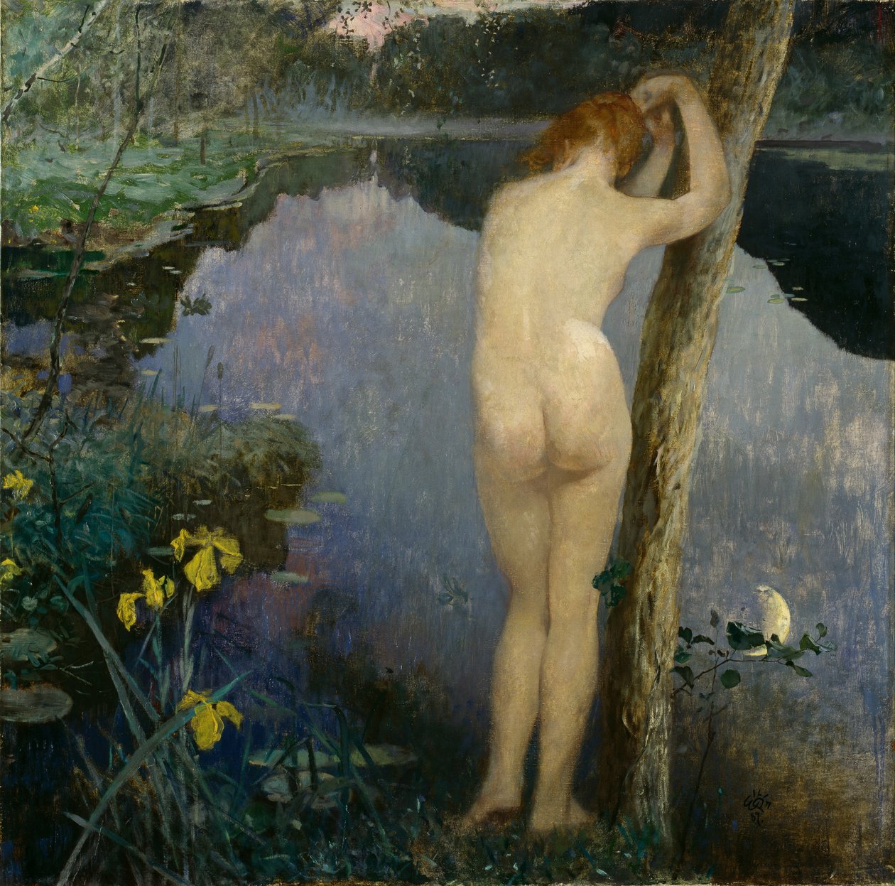 Nokturno od Hjalmer Eilif Emanuel Peterssen