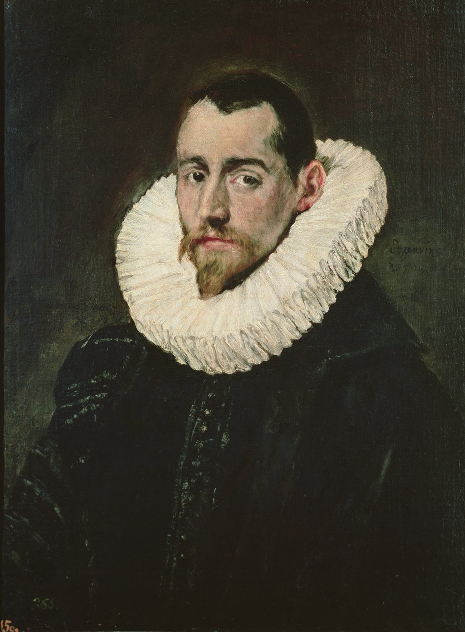 Portrét mladého rytíře od El Greco