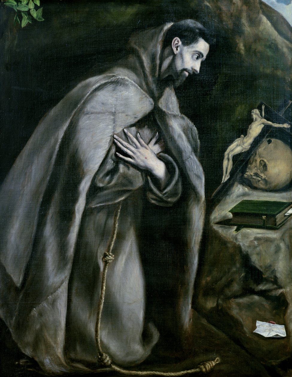 Svatý František z Assisi, 1580-95 od El Greco