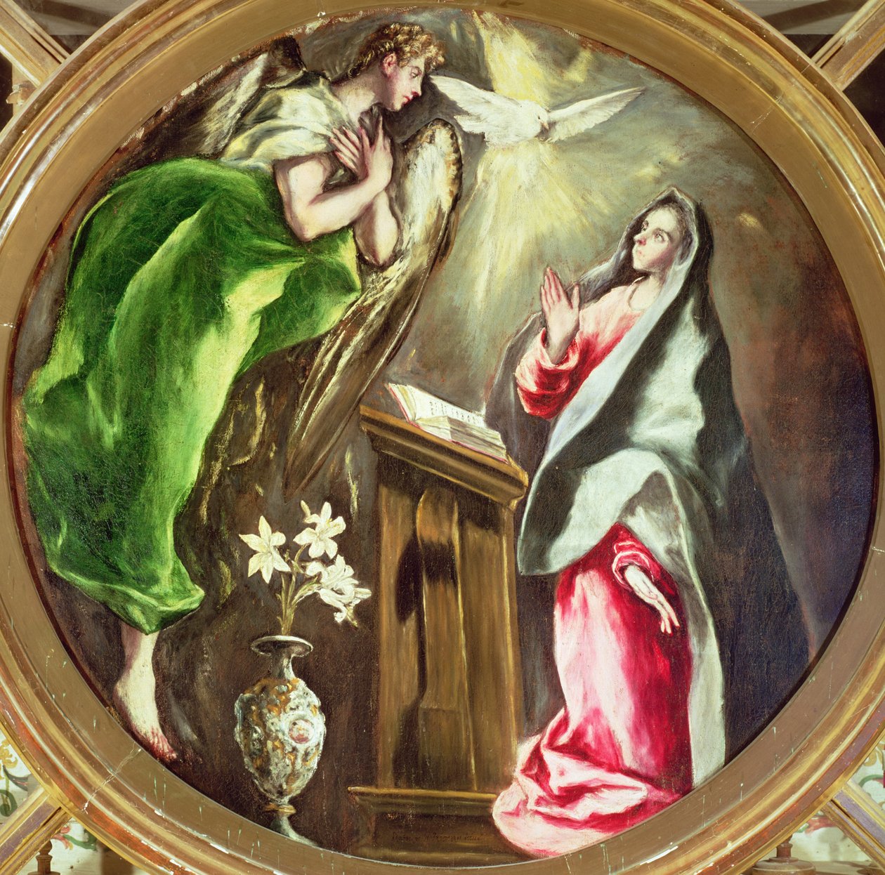 Zvěstování, 1597-1603 od El Greco