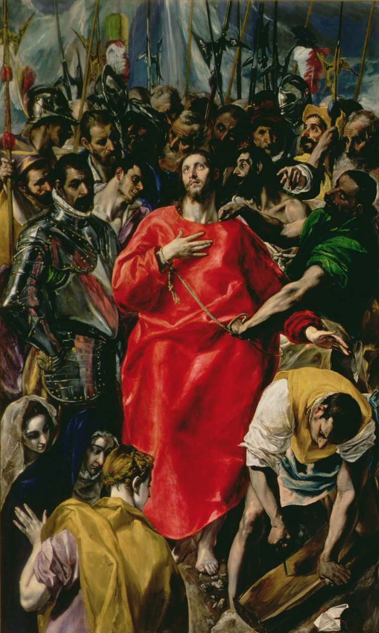 Svlékání Krista, 1577-79 od El Greco