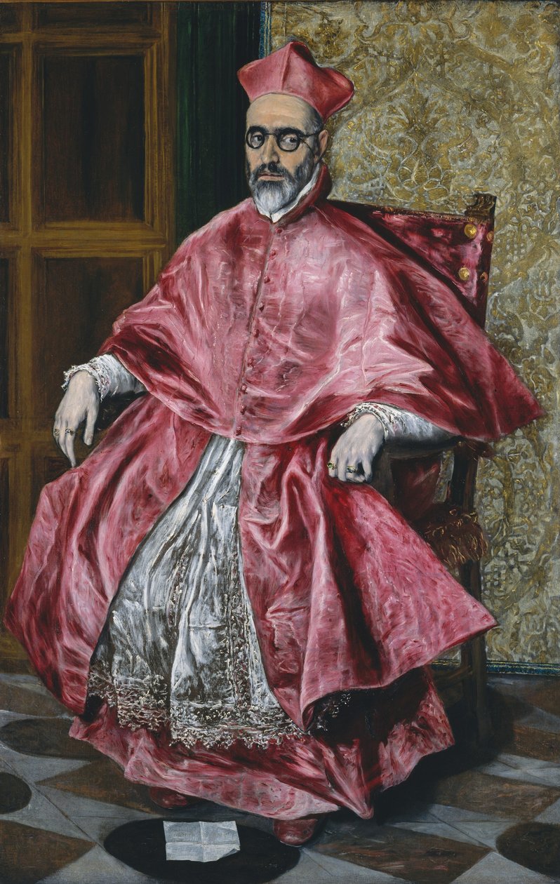 A Cardinal, cca 1601 (olej na plátně) od El Greco