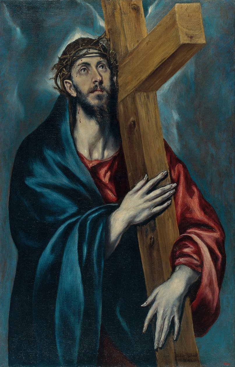 Kristus nesoucí kříž od El Greco