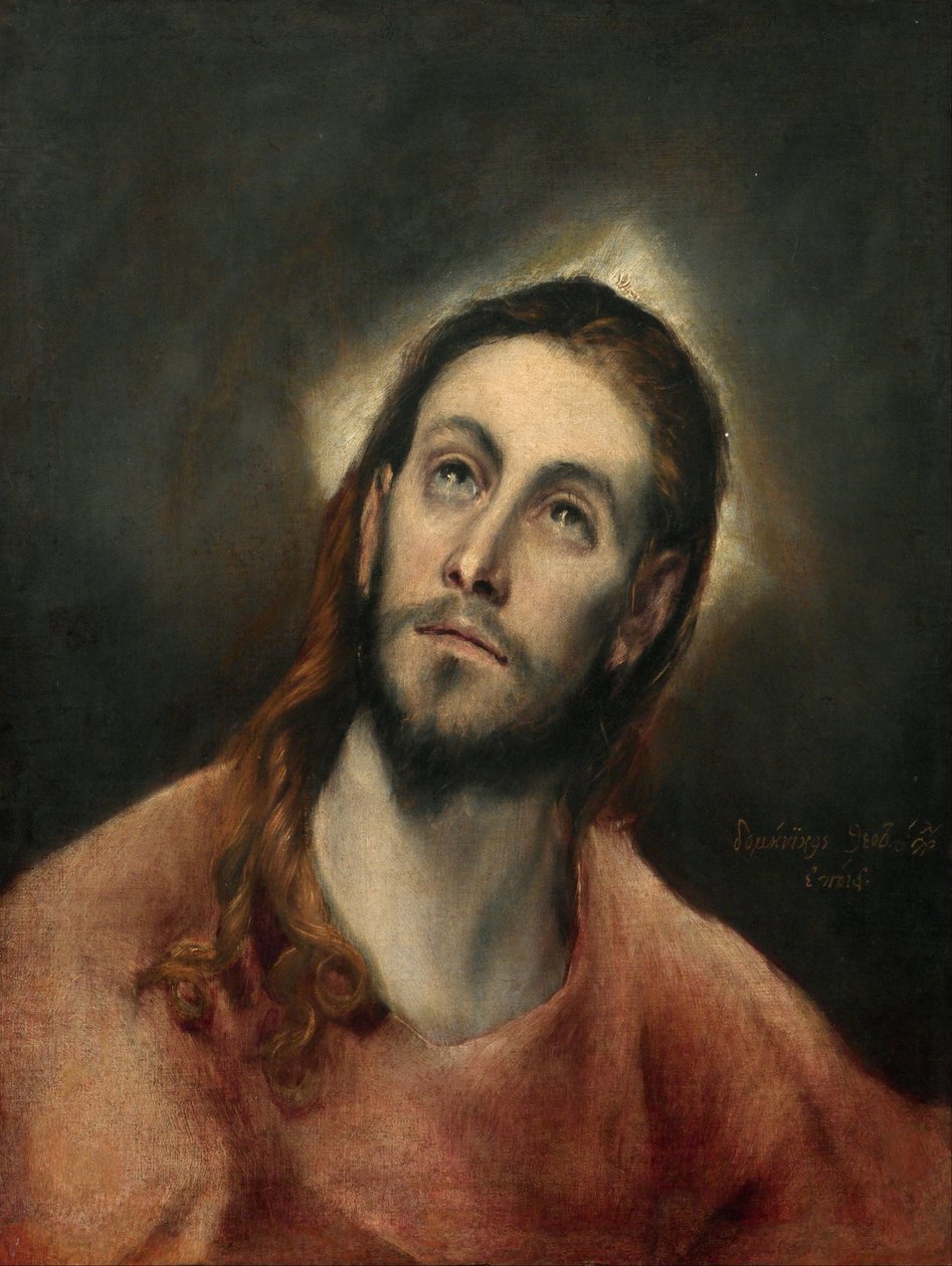 Kristus v modlitbě od El Greco