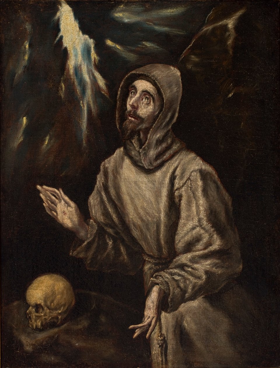 Extáze svatého Františka při přijímání stigmat od El Greco