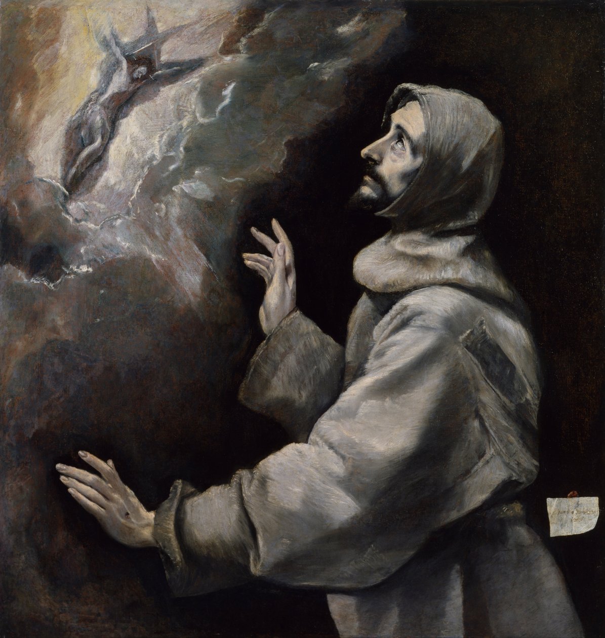 Svatý František přijímá stigmata od El Greco