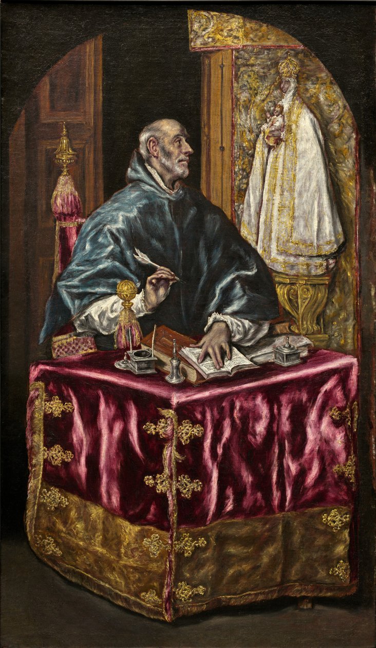 Svatý Ildefonso od El Greco