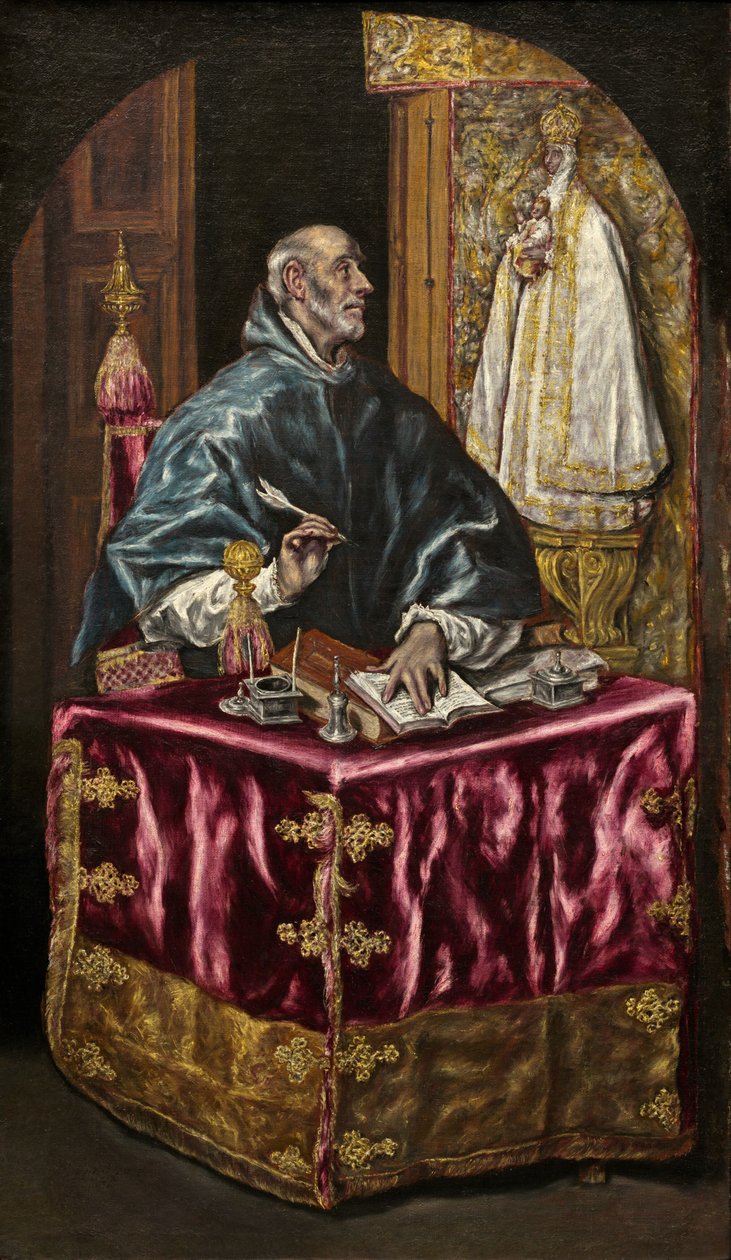 Saint Ildefonso, c. 16031614. od El Greco