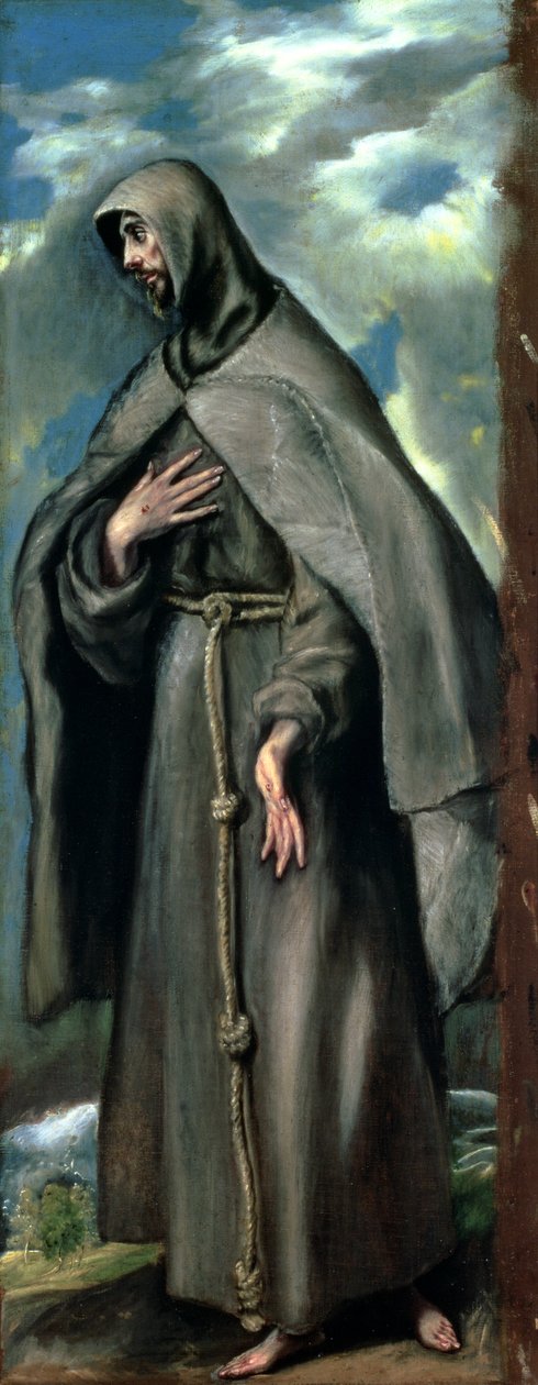 Svatý František z Assisi (asi 1182-1220) od El Greco